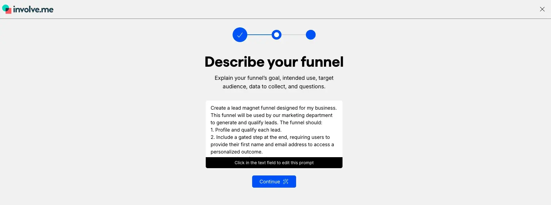 AI marketing bots, Involve.me