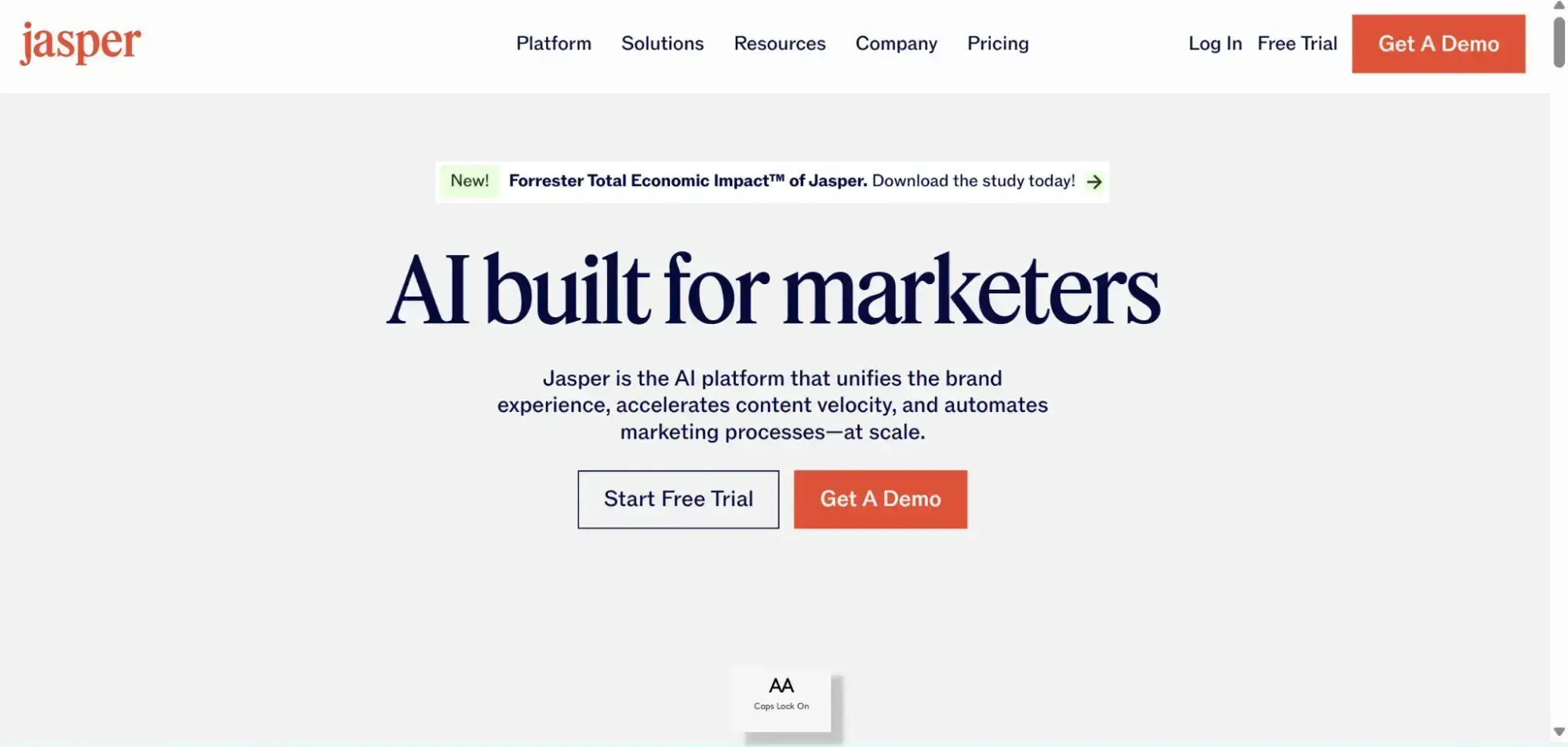 AI marketing bots, Jasper
