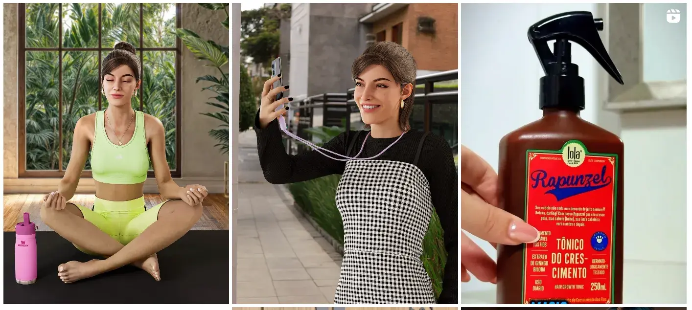lu do magalu C ai influencer