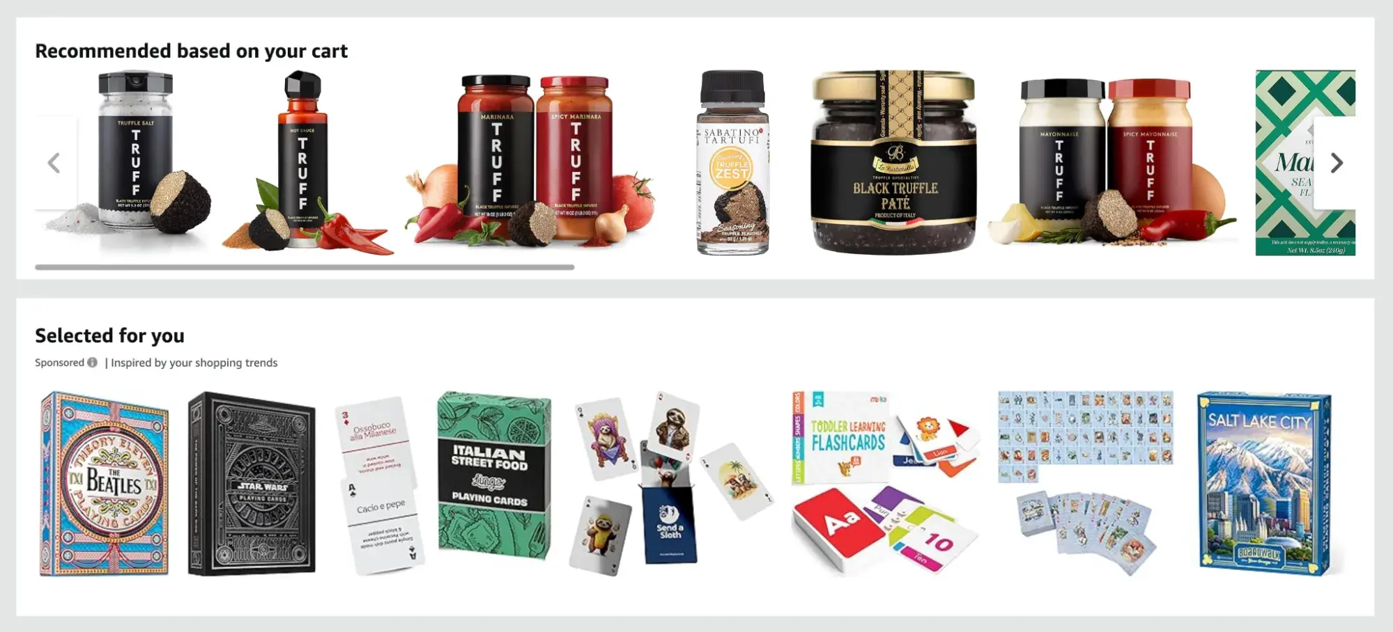 ai personalization in marketing, amazon ecommerce product recommendations