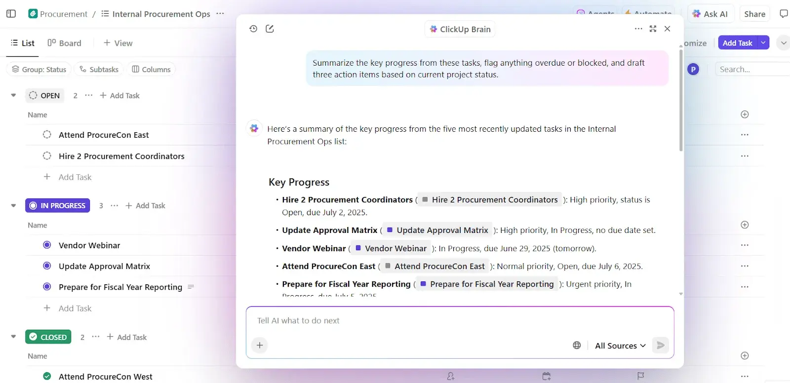 ai scheduling assistants, clickup assistants