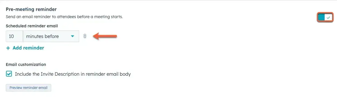 ai scheduling assistants, hubspot meeting scheduler reminder