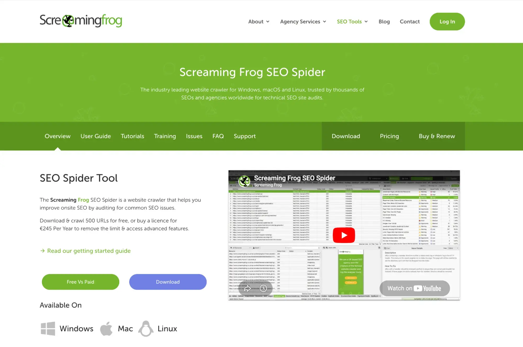 ai seo tools, screaming frog