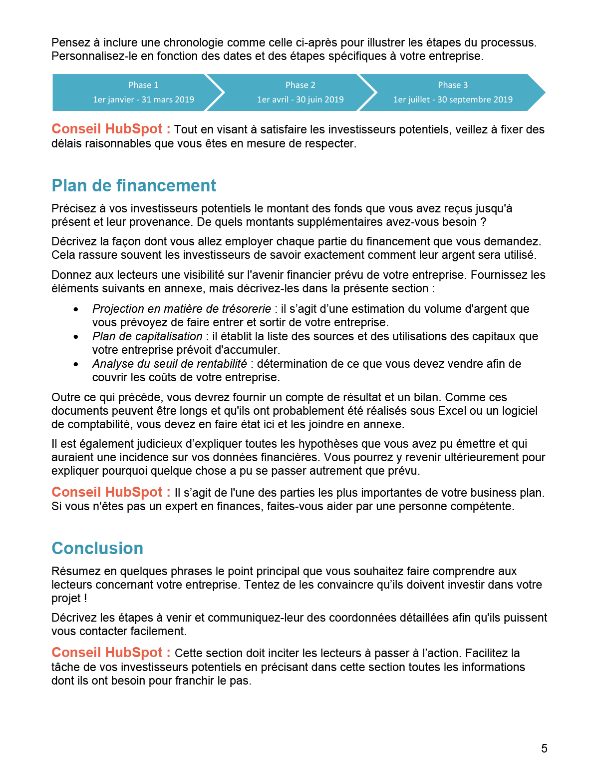 redaction de business plan pdf