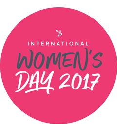 HubSpot International Women's Day Logo