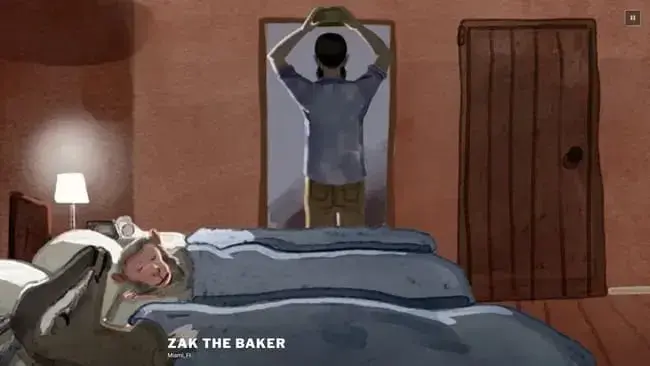 Zak The Bakers bakery website design