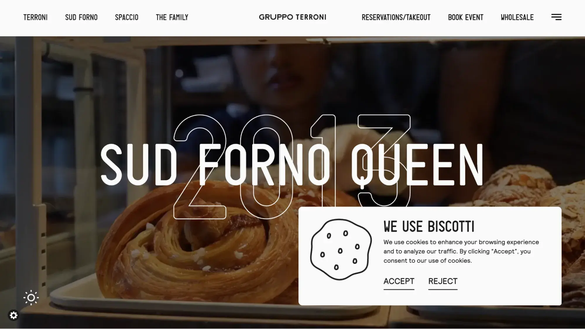 Sud Fornos bakery website design