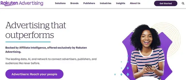 best affiliate programs �� rakuten advertising affiliate network homepage for performance-based publisher partnerships