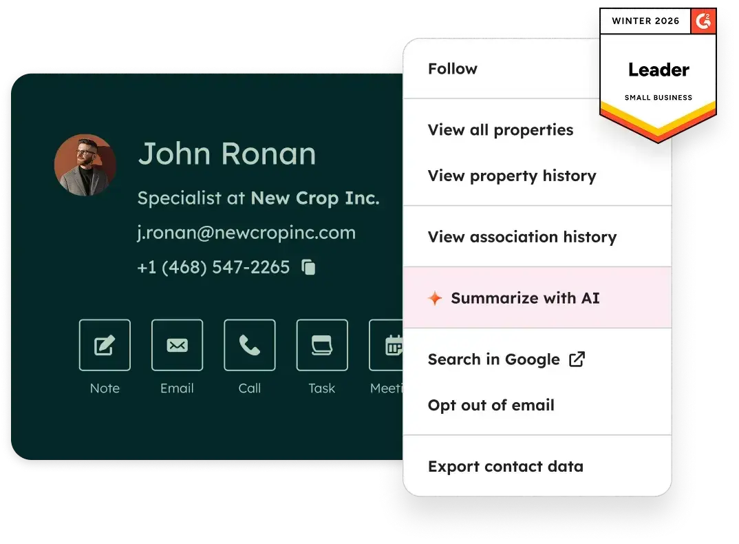 hubspot free crm software