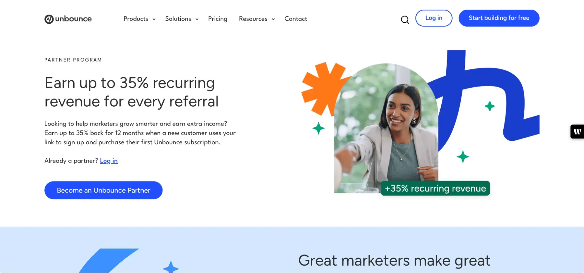 best affiliate programs �� affiliate program landing page or dashboard overview