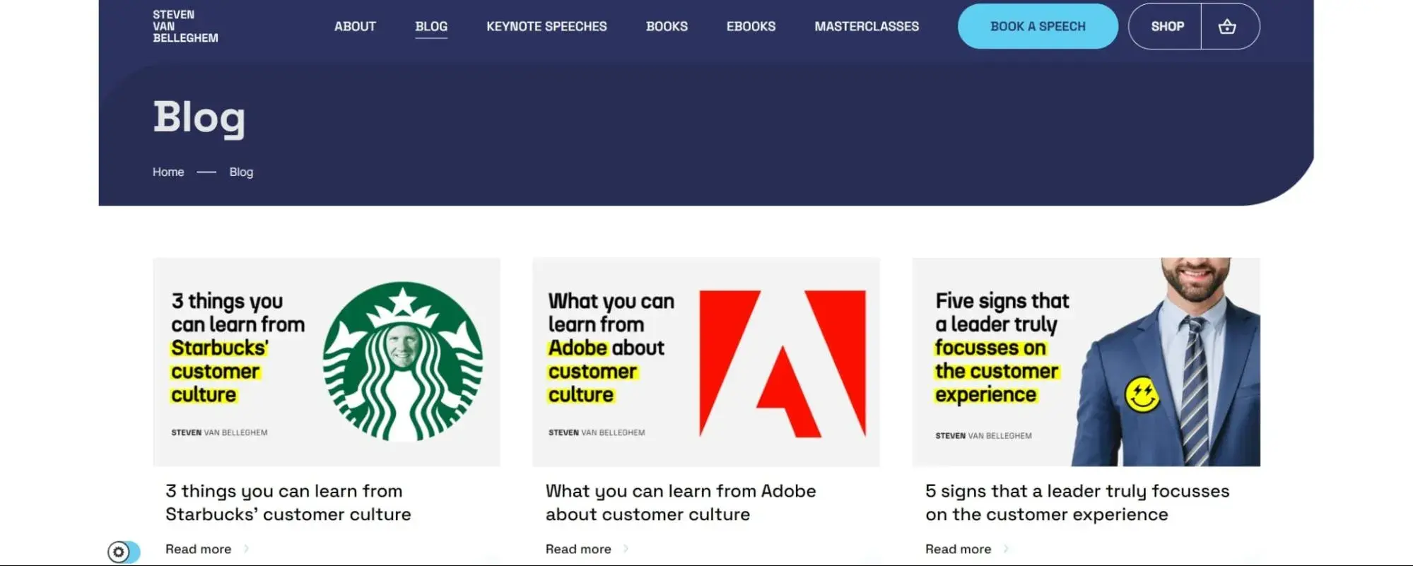 best customer experience blogs, steven van belleghem blog
