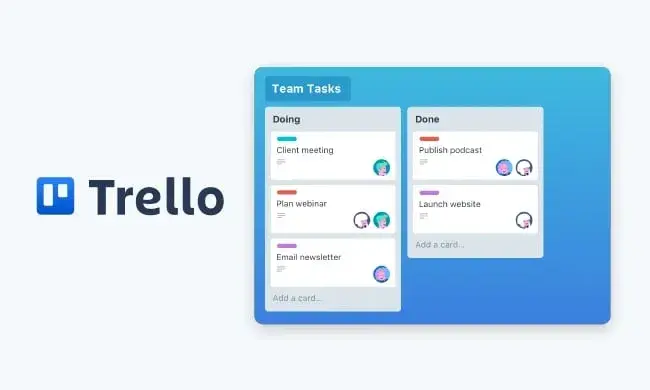 digital tools marketing content management with trello showing editorial calendar board and card assignments