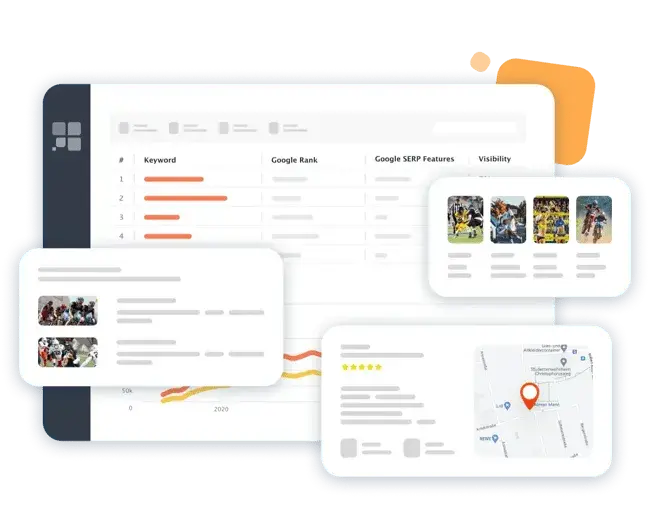 what are digital marketing tools for seo - seo powersuite rank tracker showing keyword position monitoring across search engines