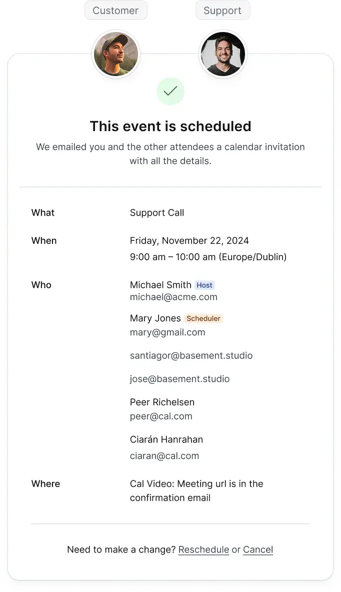 best meeting scheduling tools for b2b sales teams, cal.com