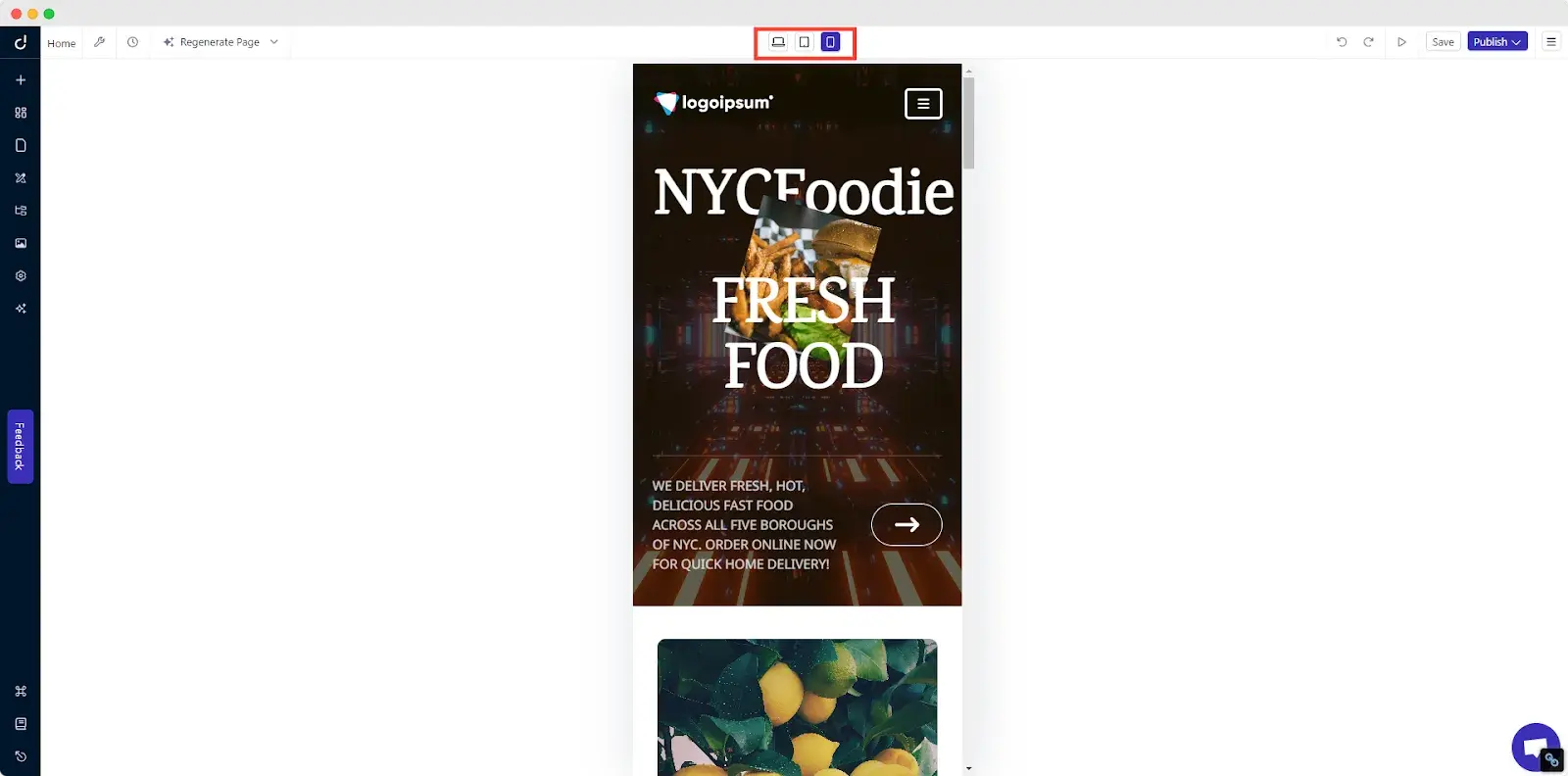 dorik website preview