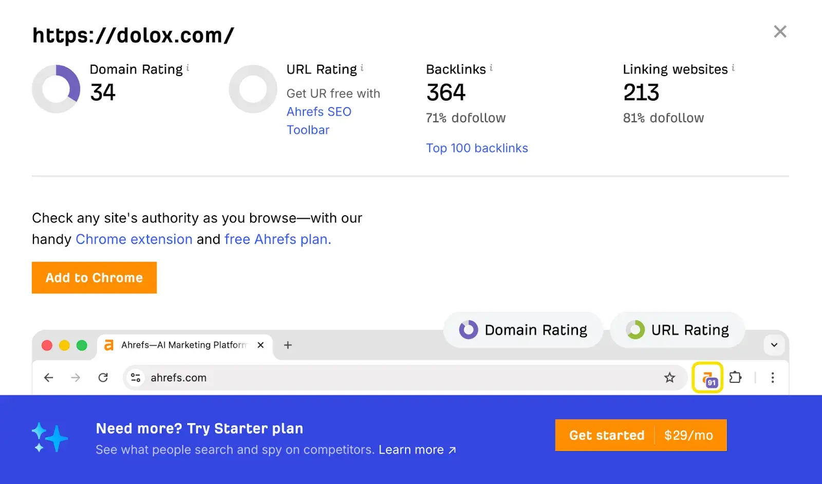 seo single page vs multiple pages, Dolox consolidated domain authority
