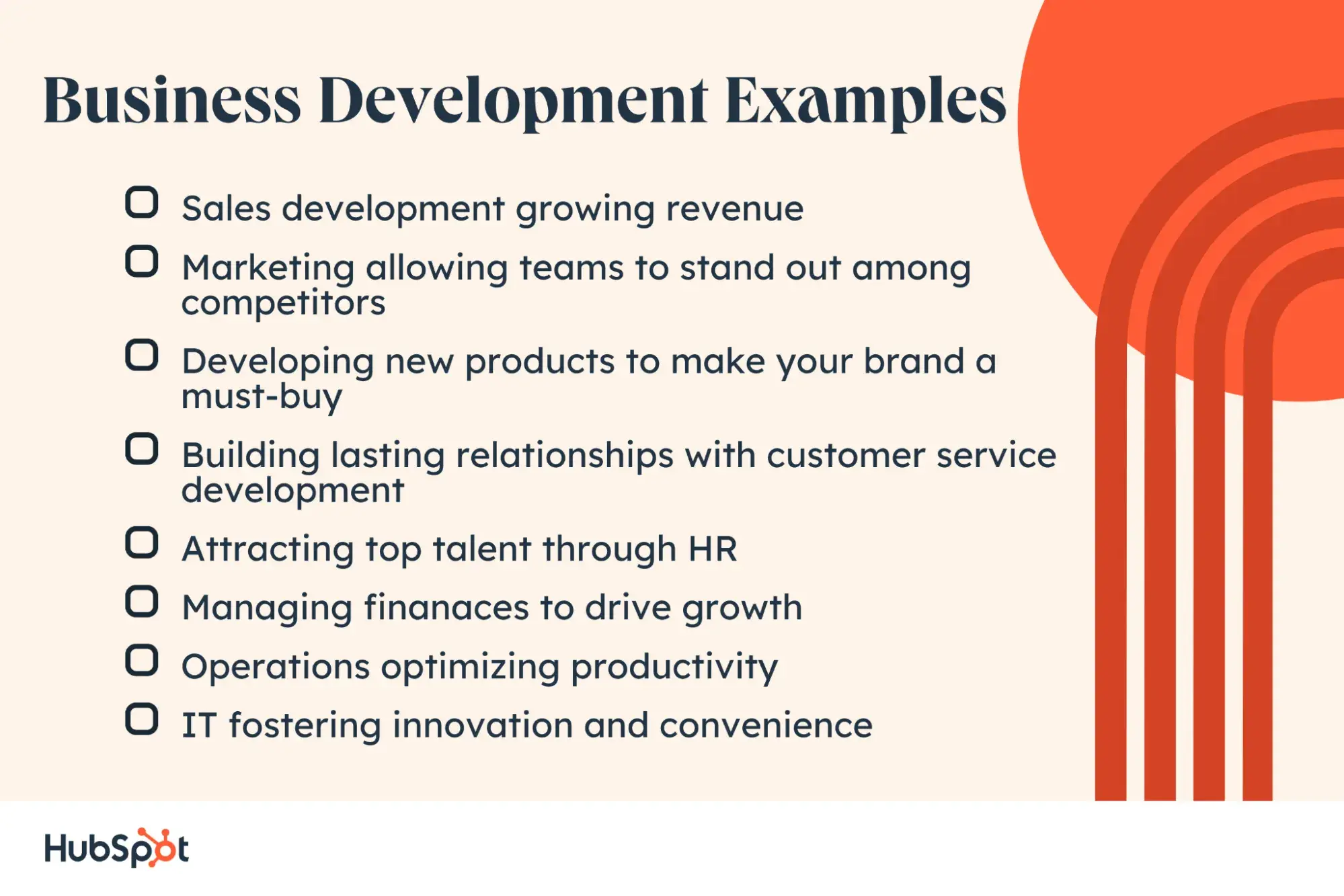 business development examples