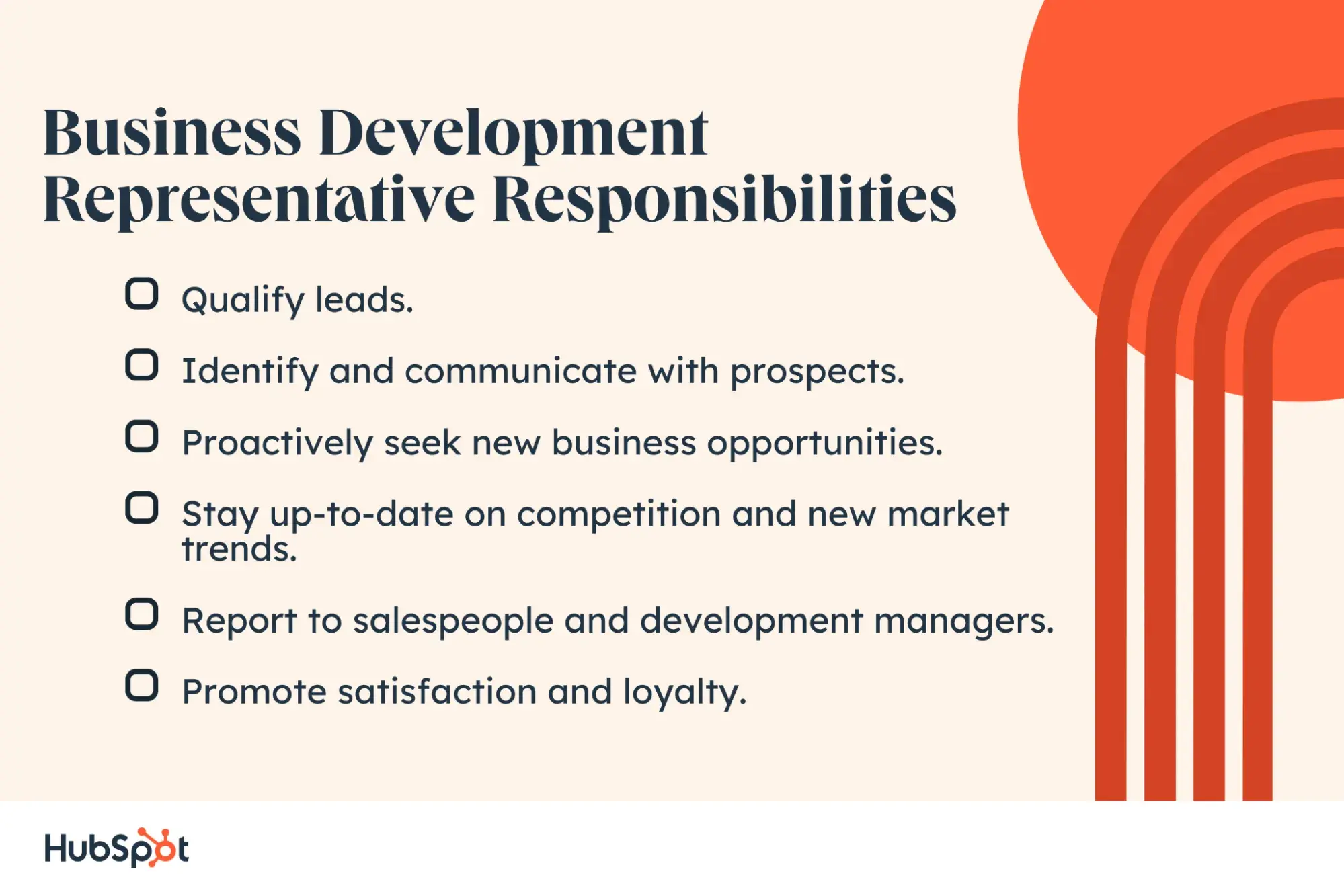 business development team responsibilities