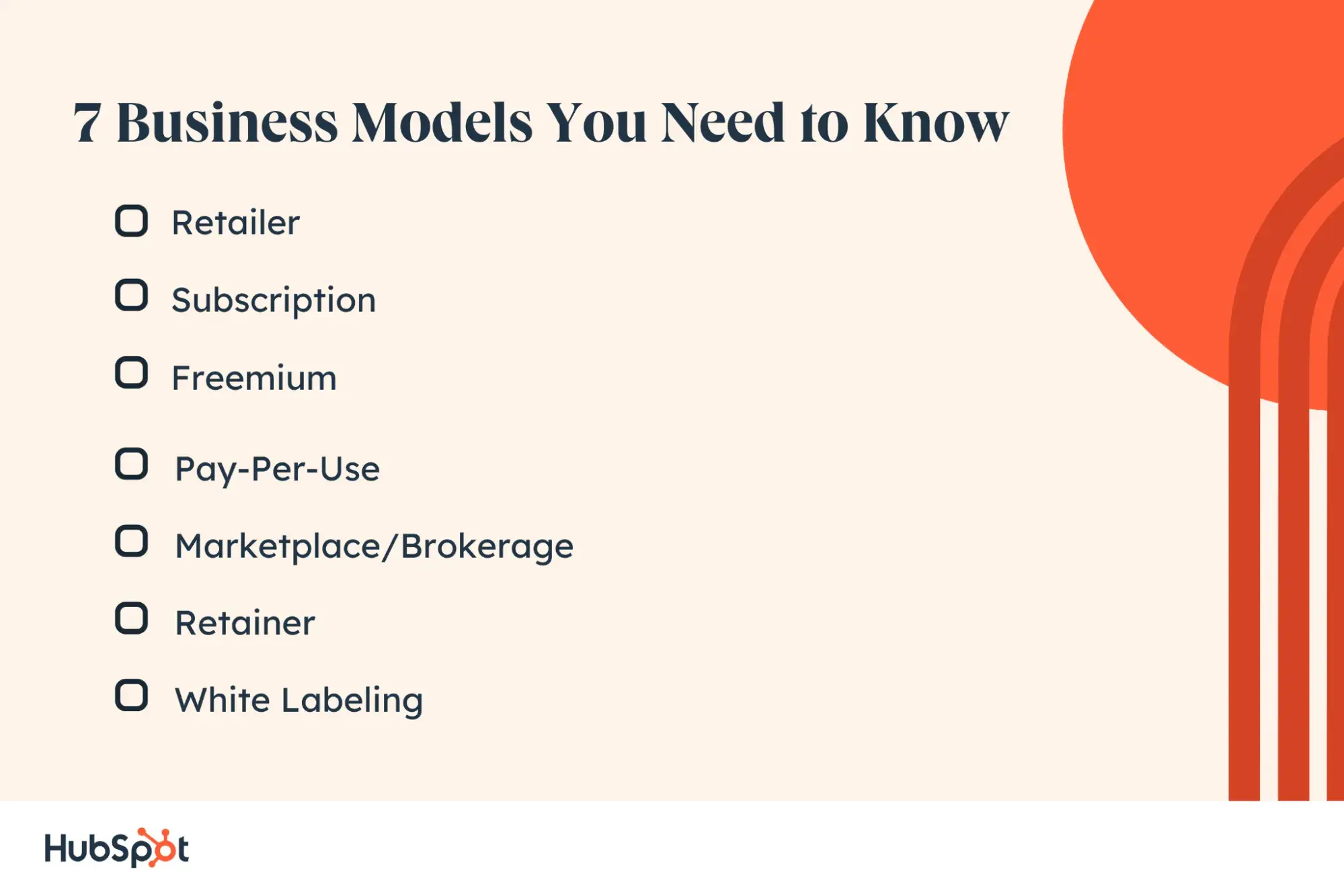 business models to choose from