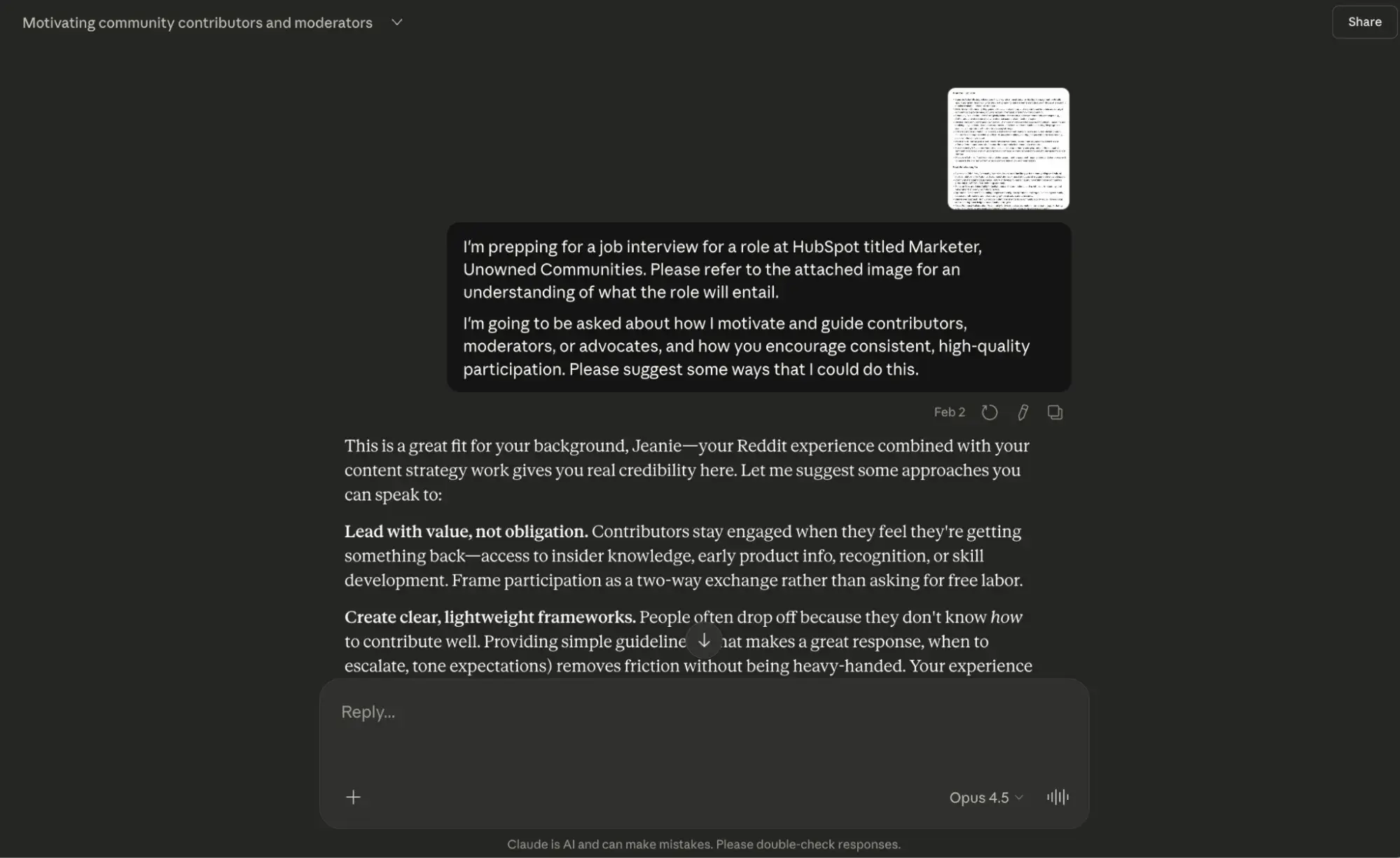 a screenshot demonstrating how to use anthropic��s claude, a chatgpt alternative