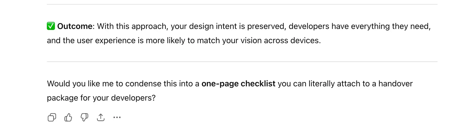 following up to refine results, chatgpt prompts for ux design