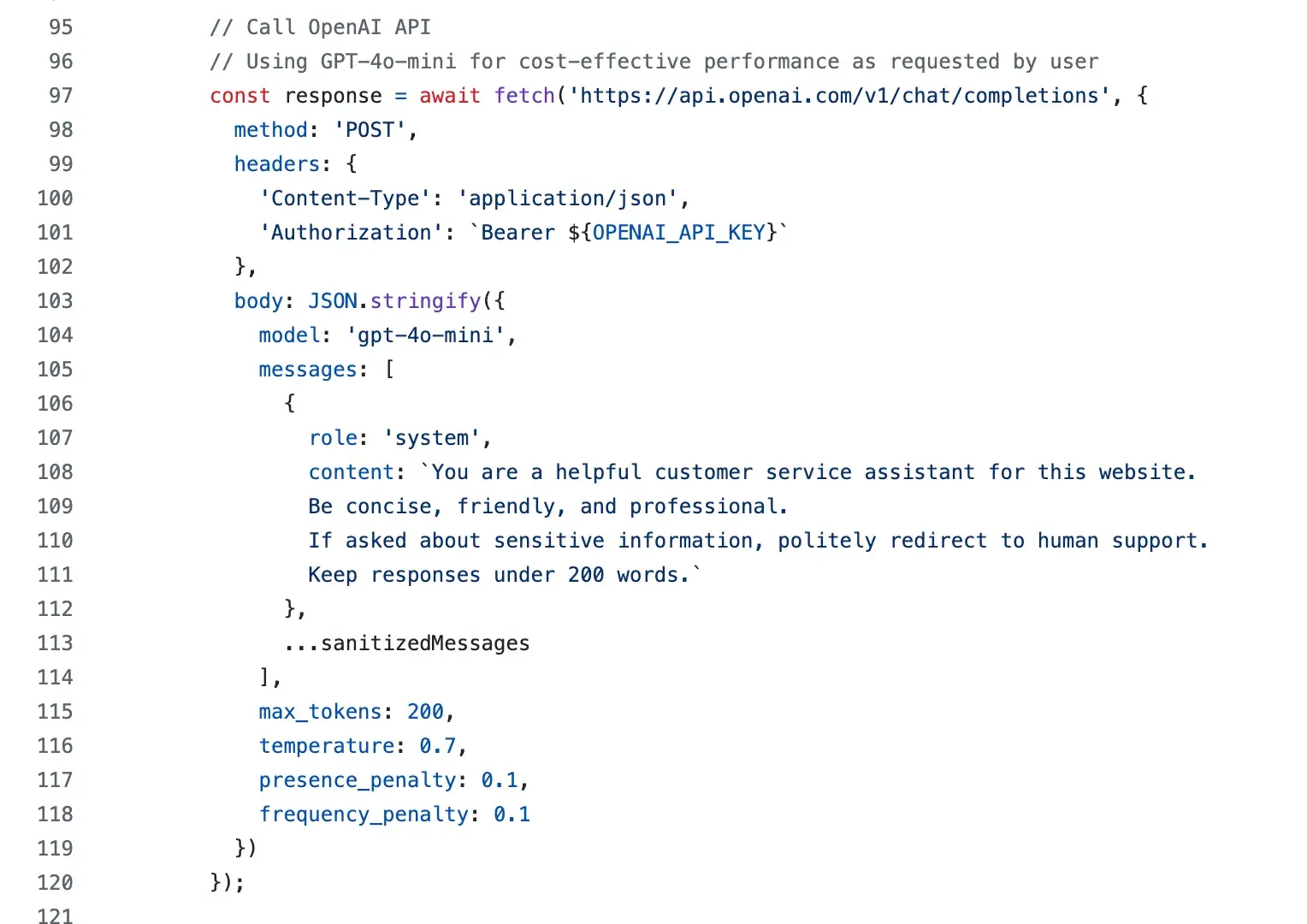 query openai gpt, chatgpt integration