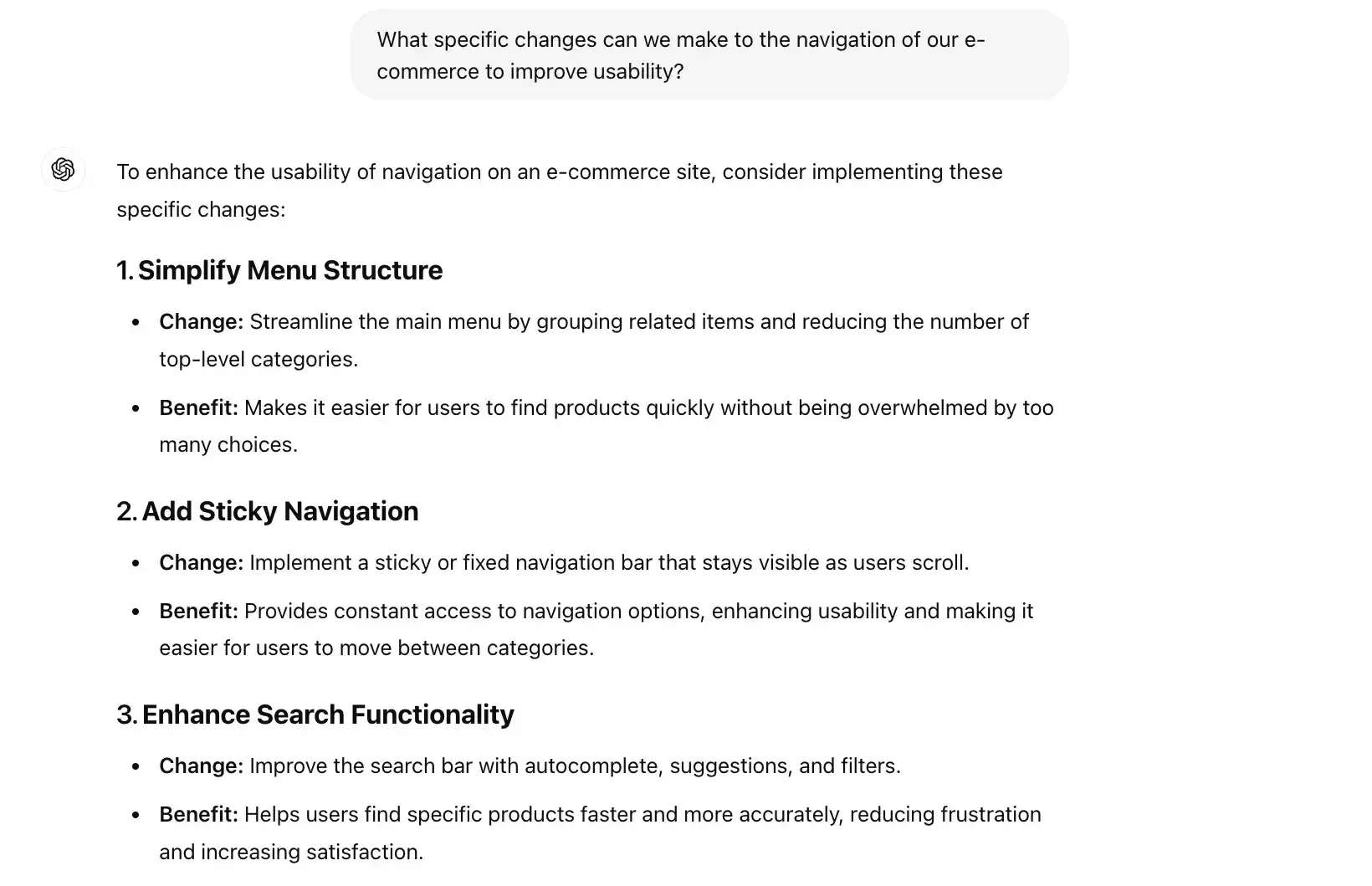 chatgpt prompts for ux design: an example of balancing open-ended prompts with specific areas of focus