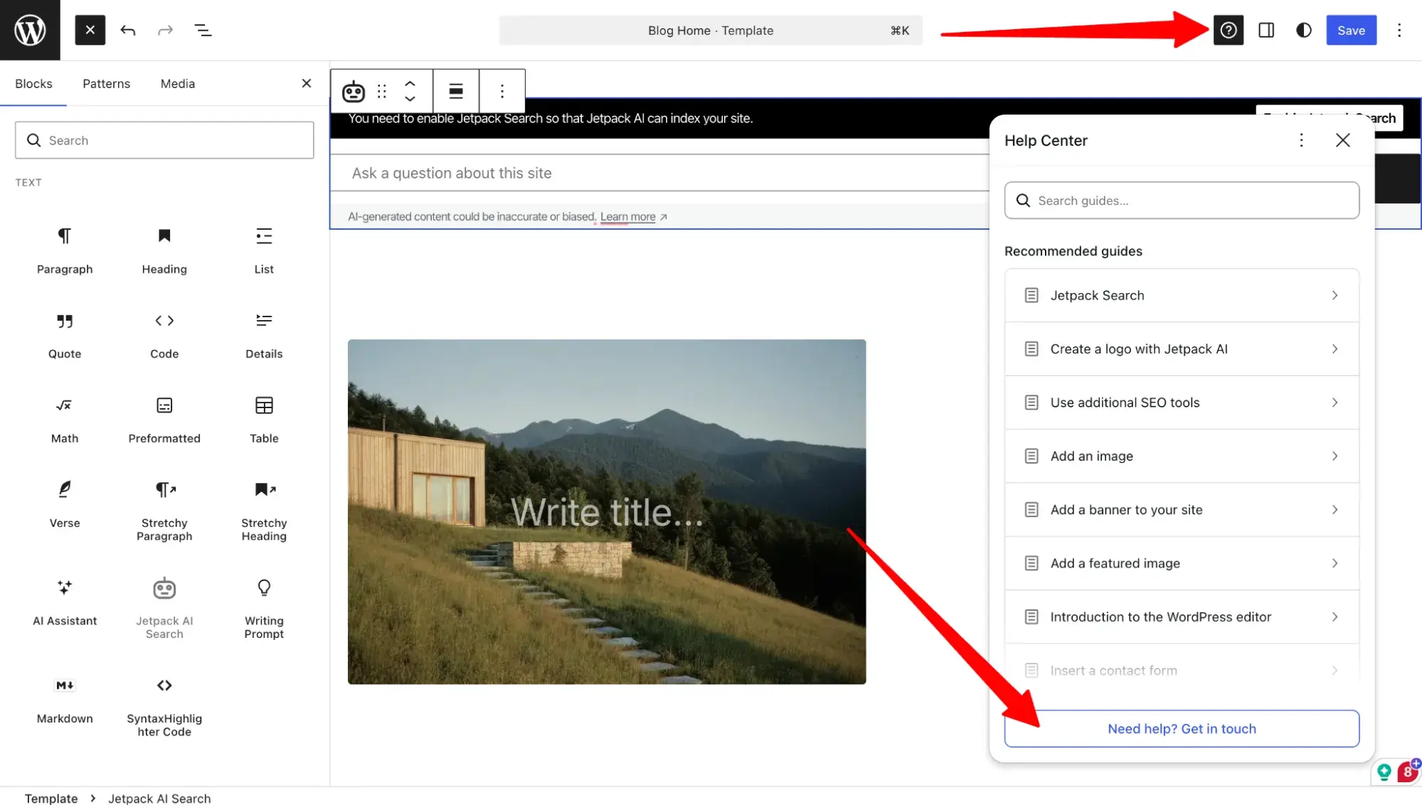 two-step process to locate the ai assistant