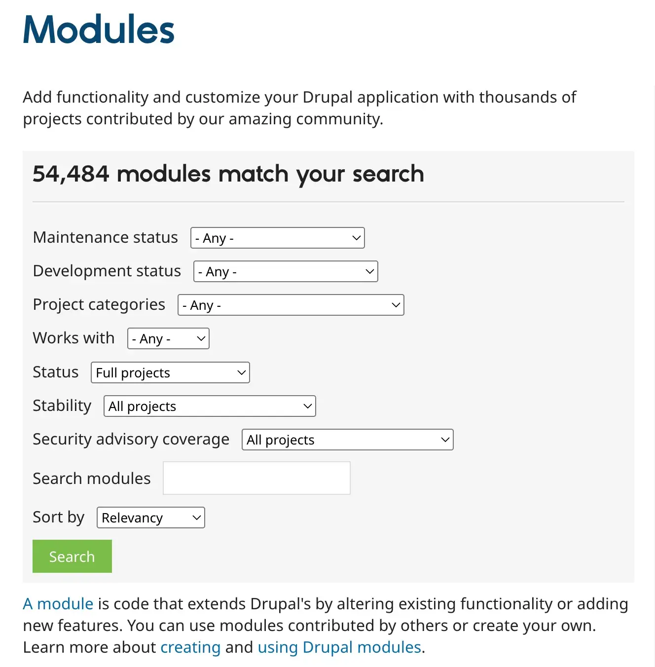 drupal modules