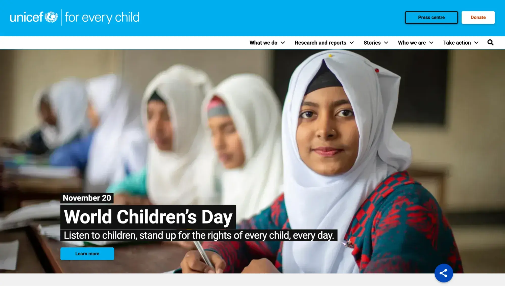unicef website
