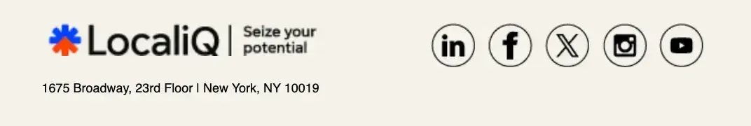 an example of a branded infographic footer