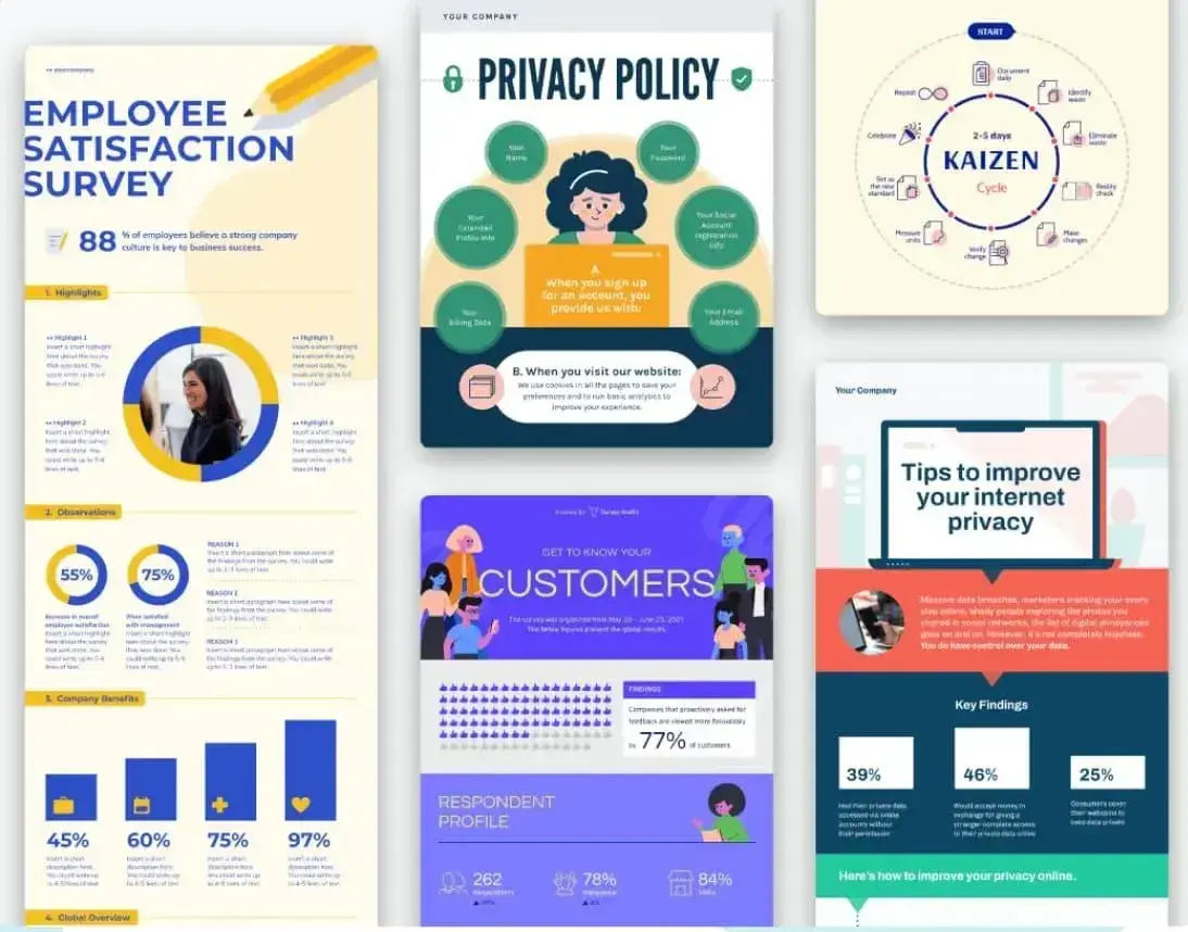 create infographic fast: infographic examples from piktochart