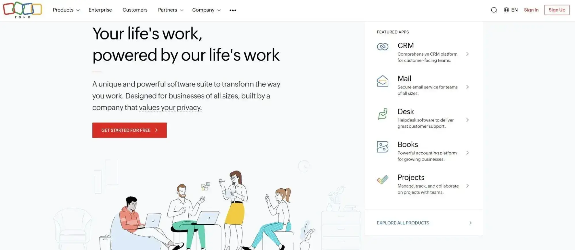 crm for event management, zoho crm