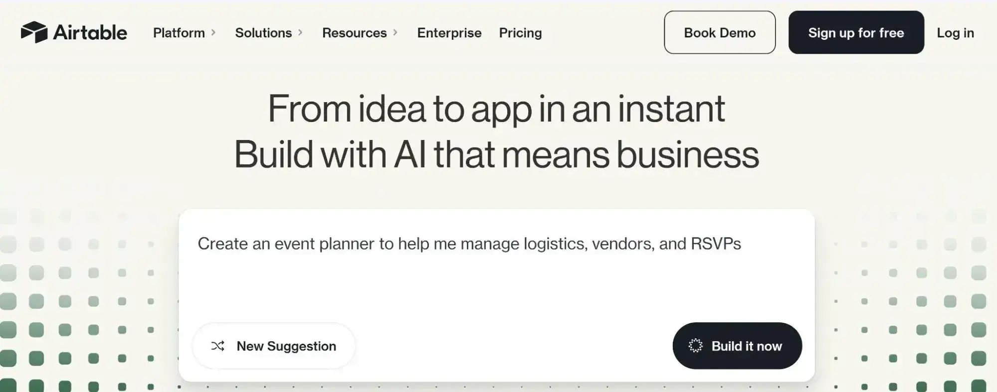 crm for event management, airtable