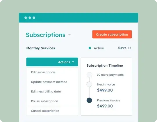 crm for publishing companies subscription management in commerce hub