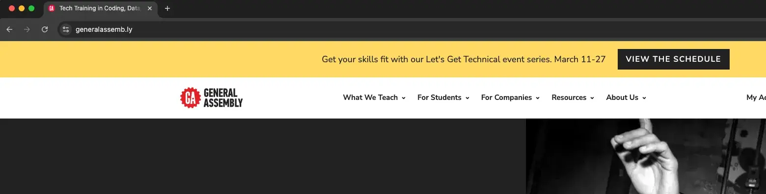 gousto.so.uk website with custom domain in url bar