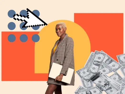 woman blends marketing and customer experience in her business role