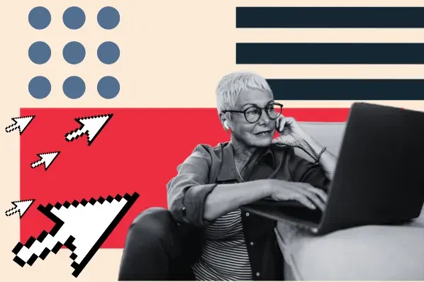 woman works on customer experience automation for her team