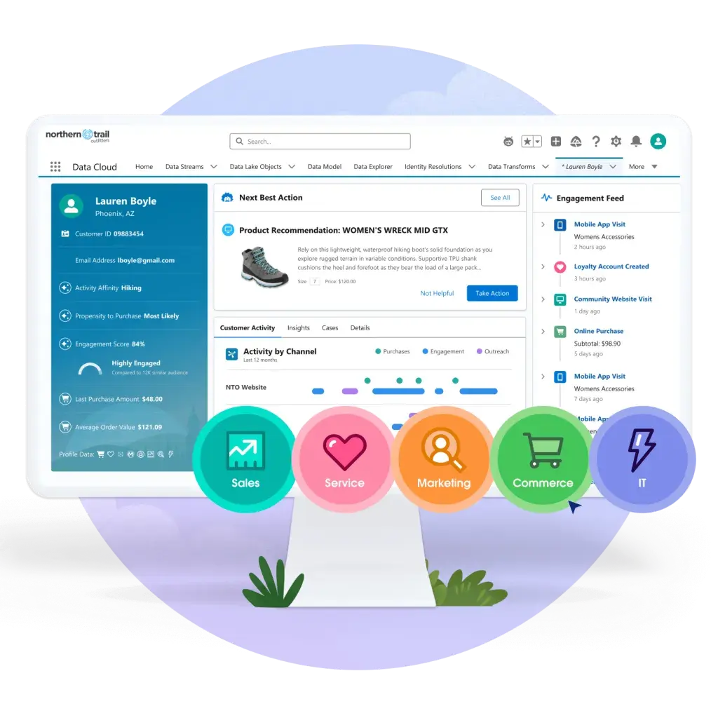 customer intelligence platform: Salesforce Customer 360