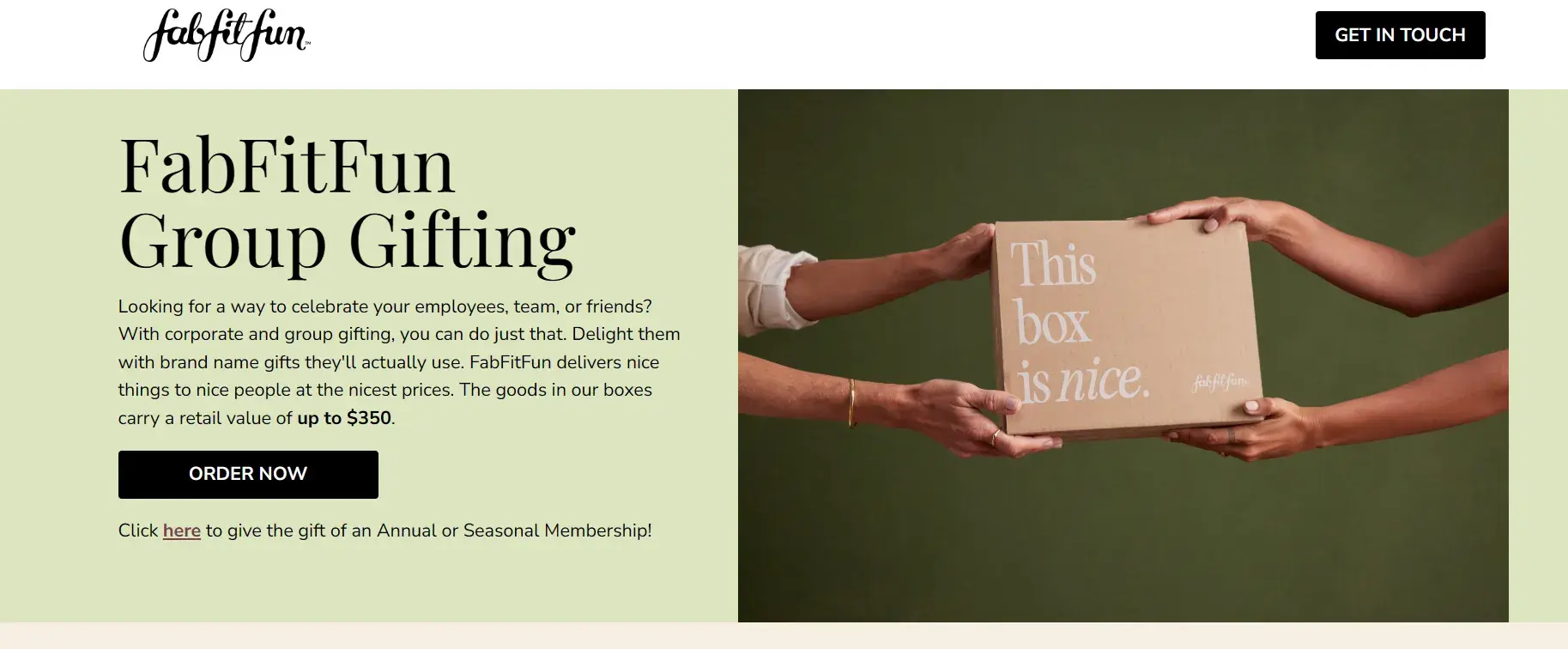 fabfitfun gifting referral program, customer referral program
