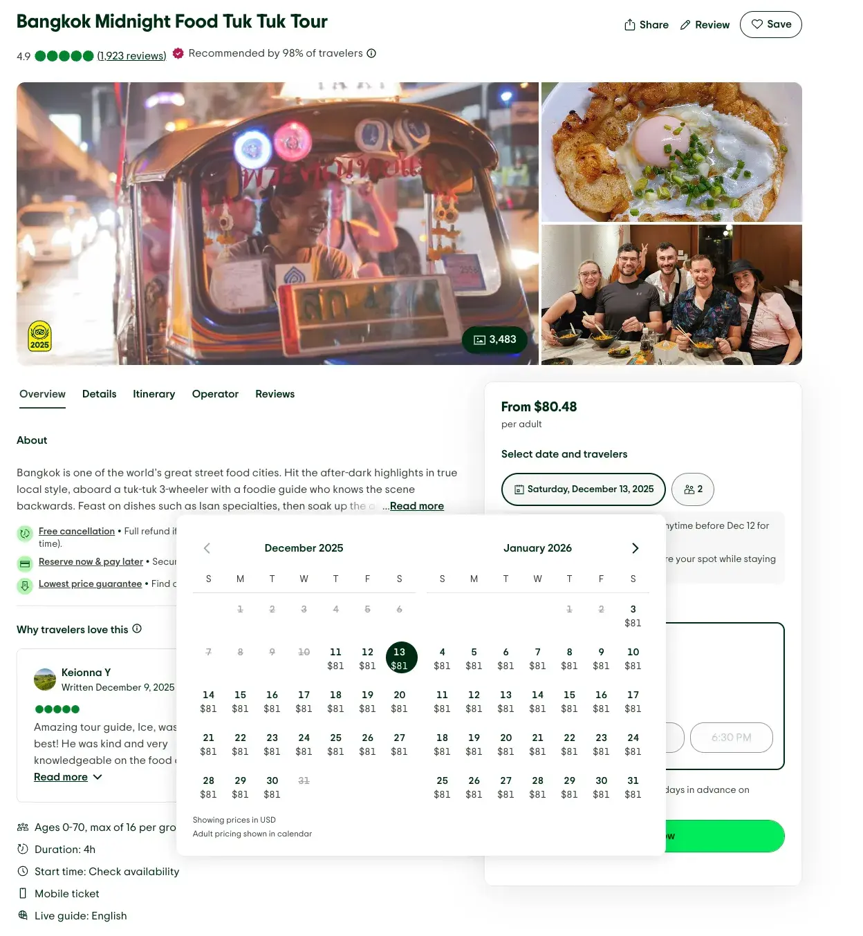 customer review sites, trip advisor