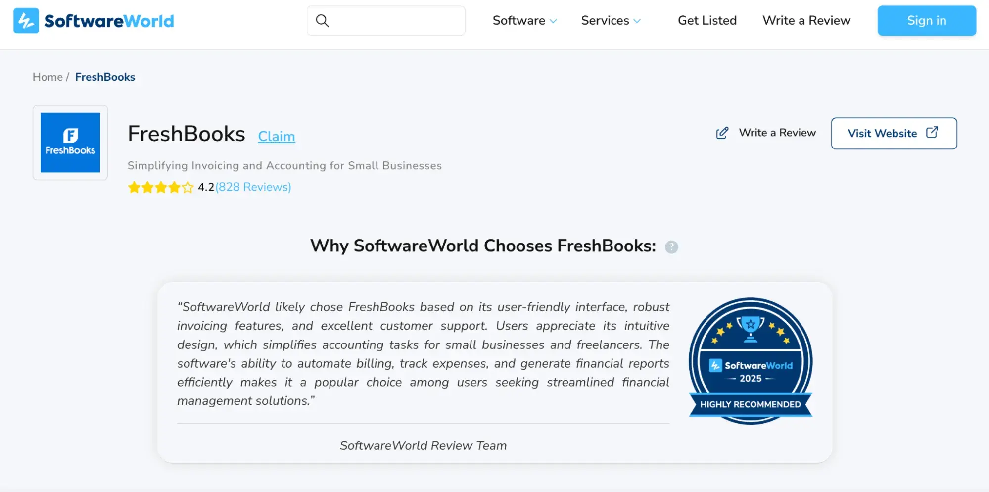customer review sites, software world