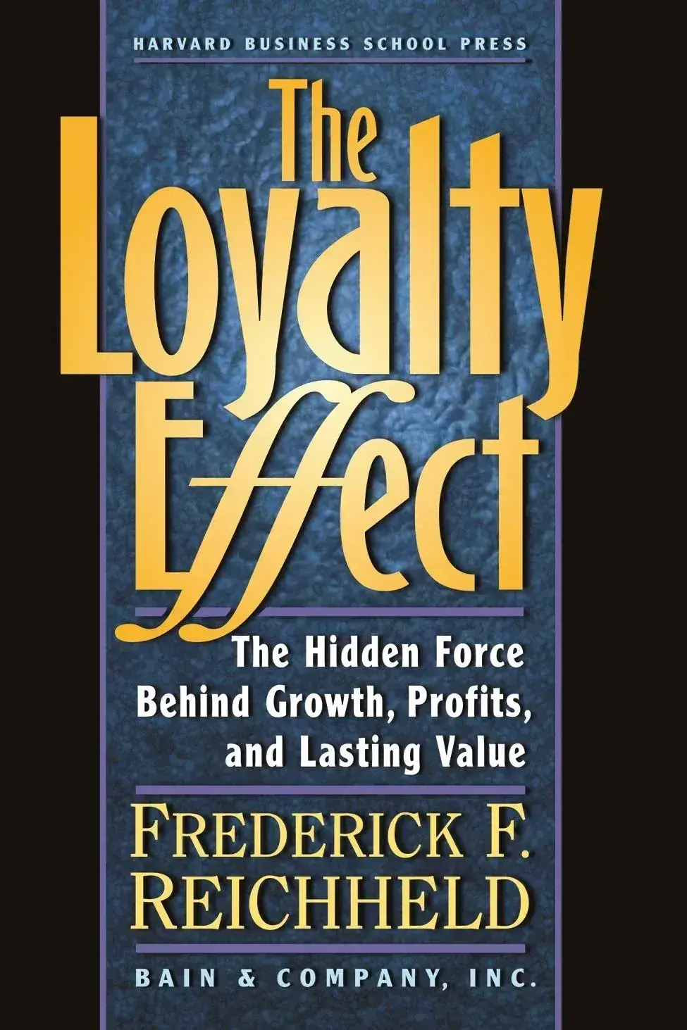customer loyalty books, the loyalty effect