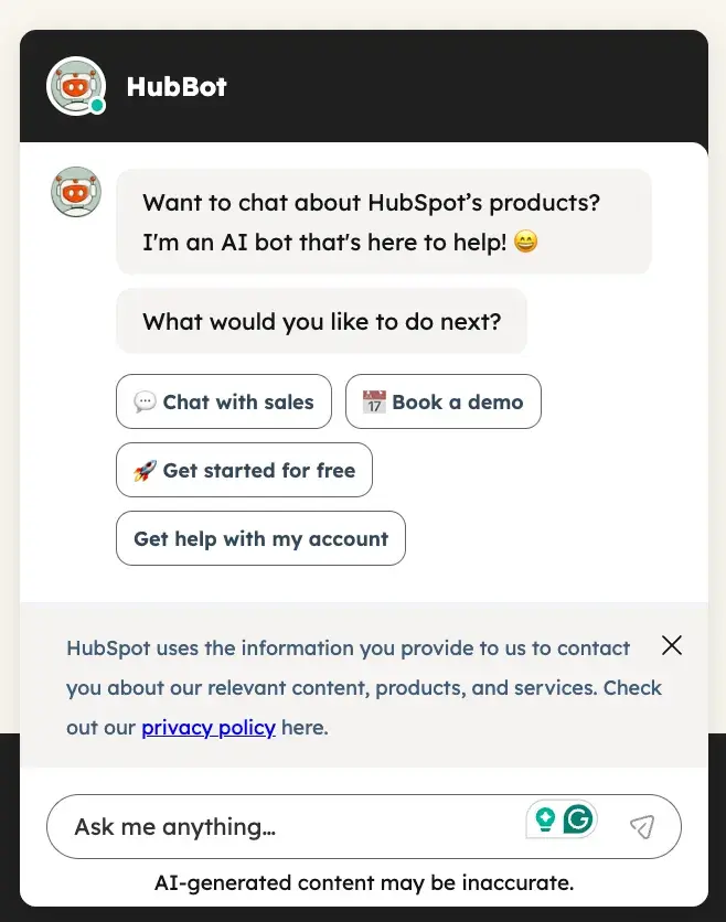 customer self service, hubspot breeze on the hubspot site