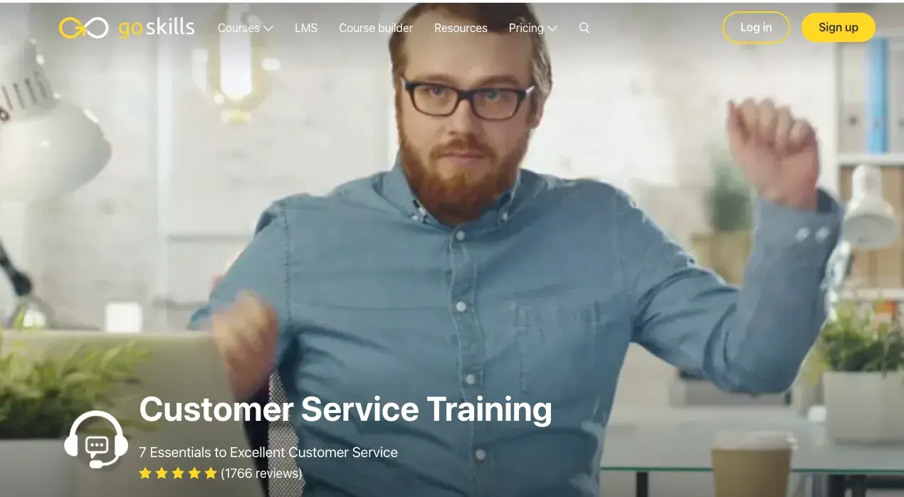 customer service training courses, goskills