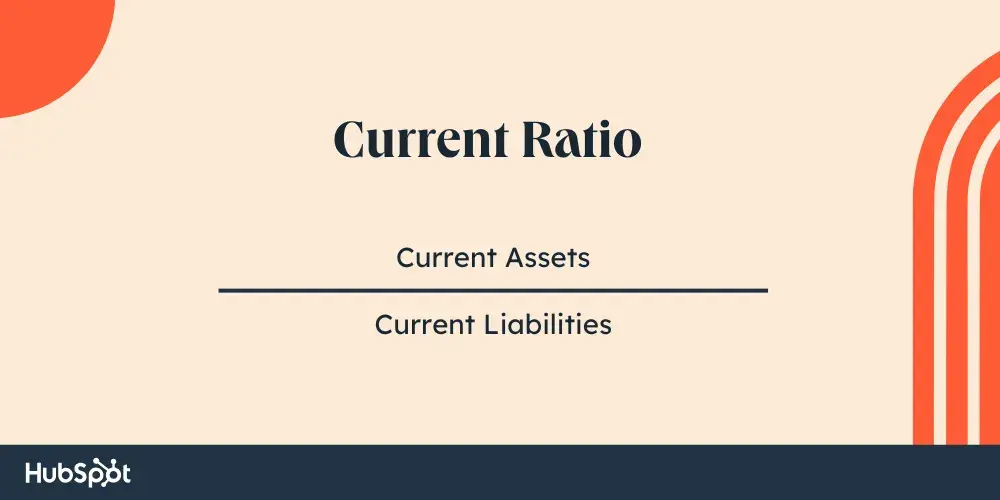 current ratio formula