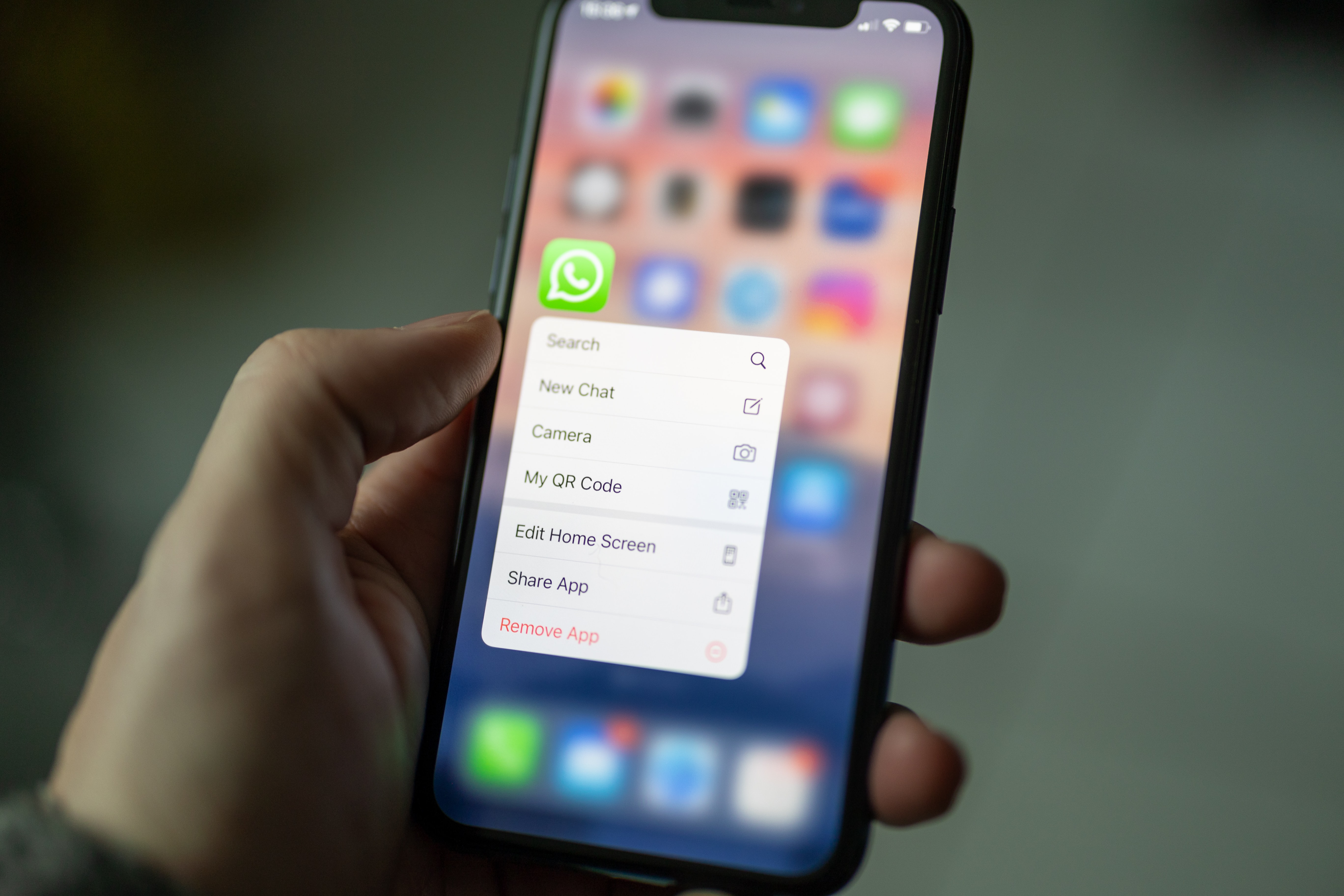 préparation d'un chat WhatsApp sur web