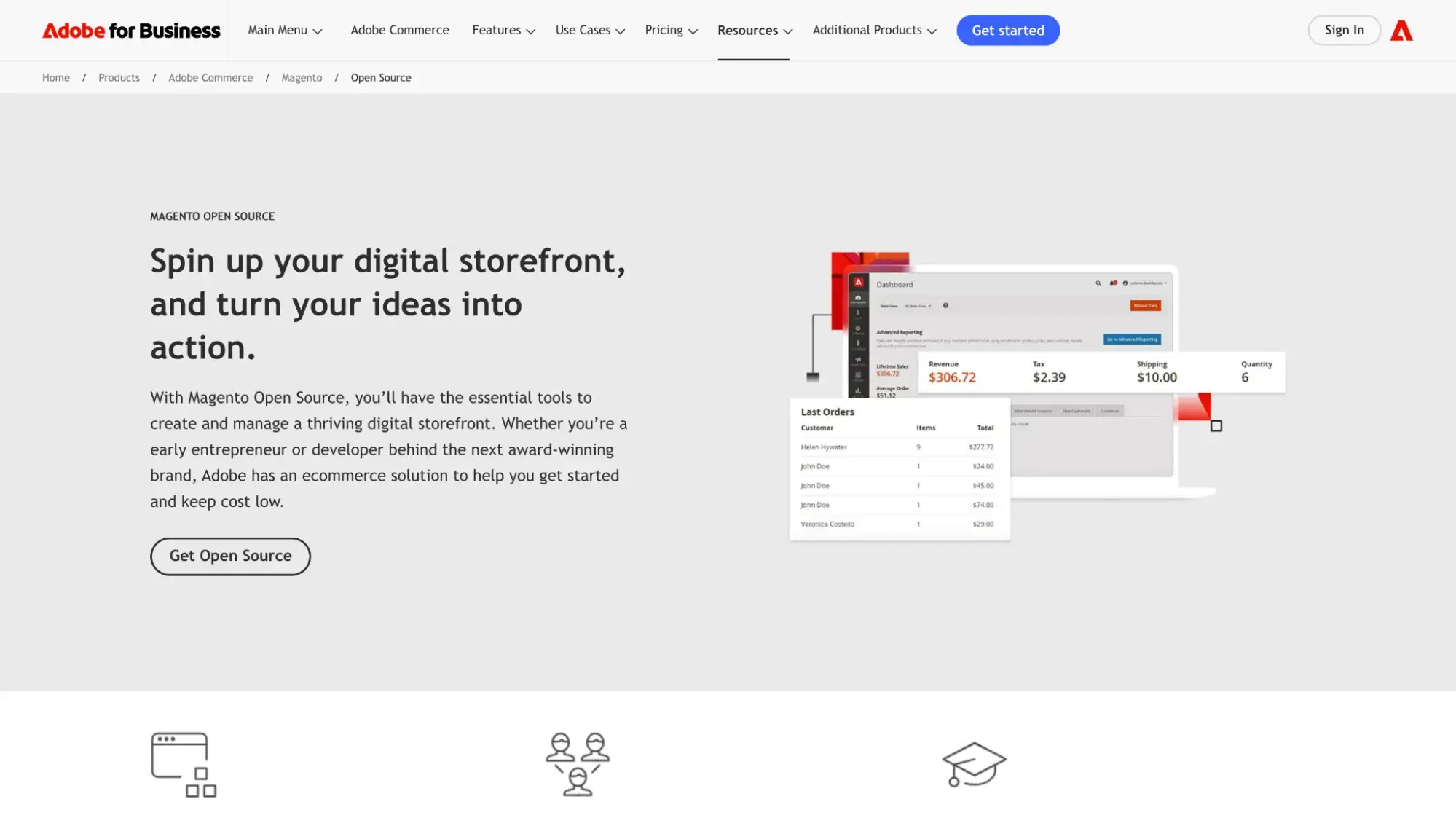 drupal alternatives: adobe commerce/magento open source