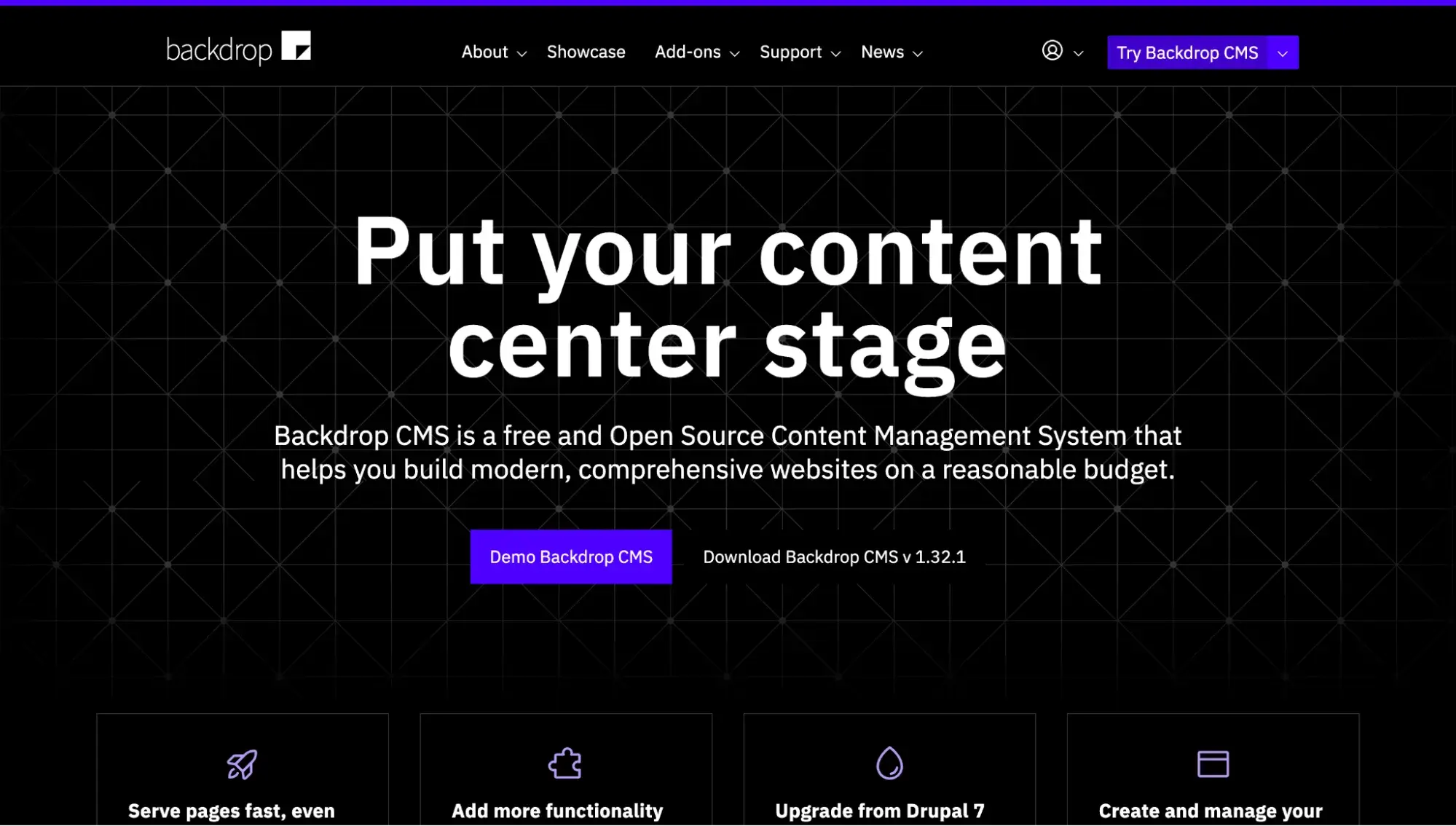 drupal alternatives: backdrop cms