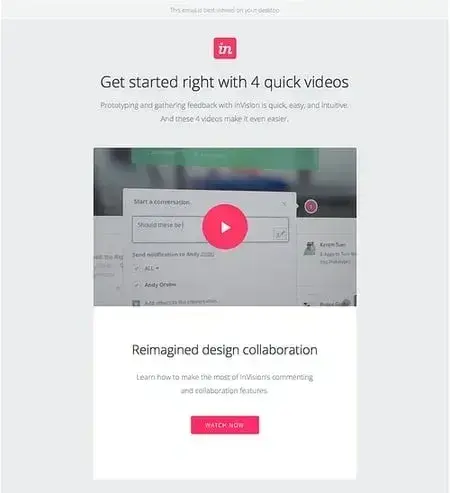 email marketing campaign; invision